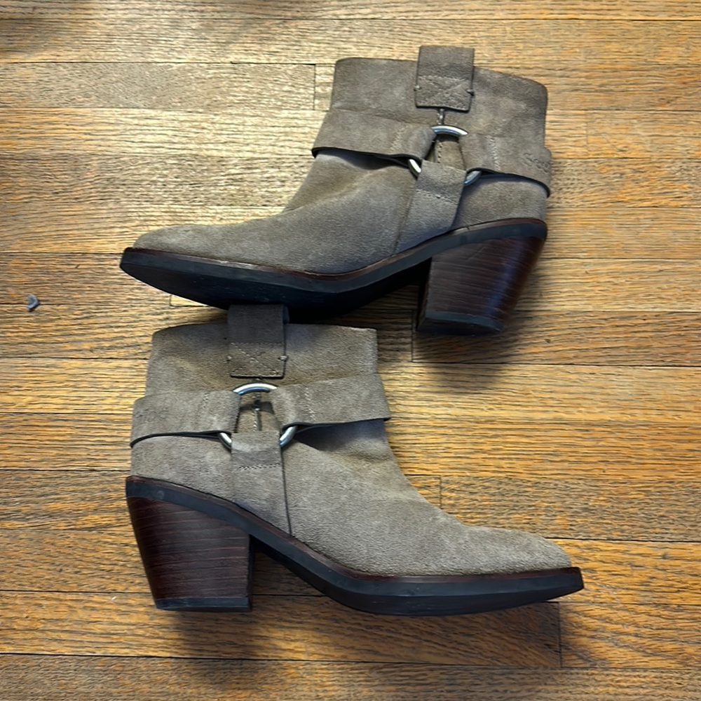 See by Chloe Hana suede booties